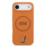 Red Bull Silicone Blue Ring MagSafe Zadní Kryt pro iPhone Air Orange