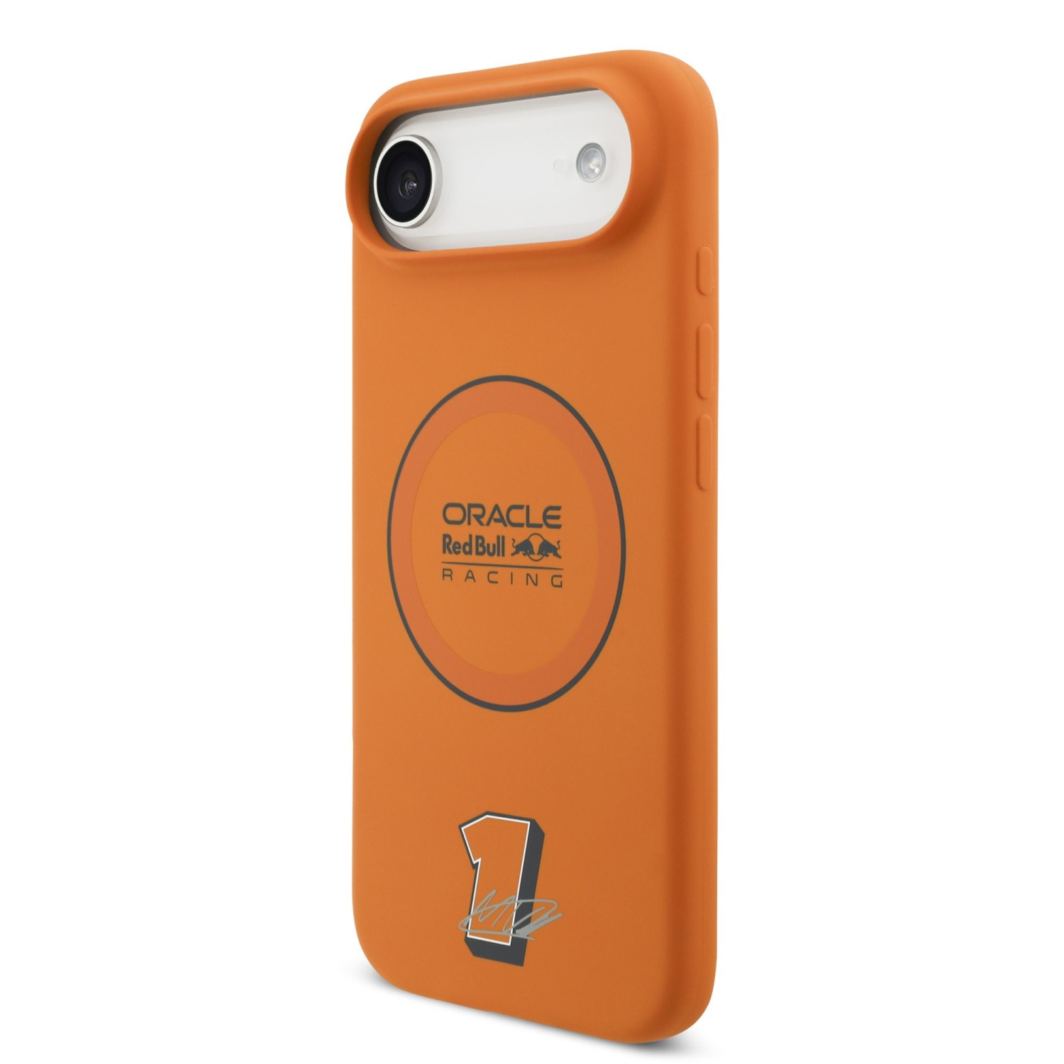 Red Bull Silicone Blue Ring MagSafe Zadní Kryt pro iPhone Air Orange