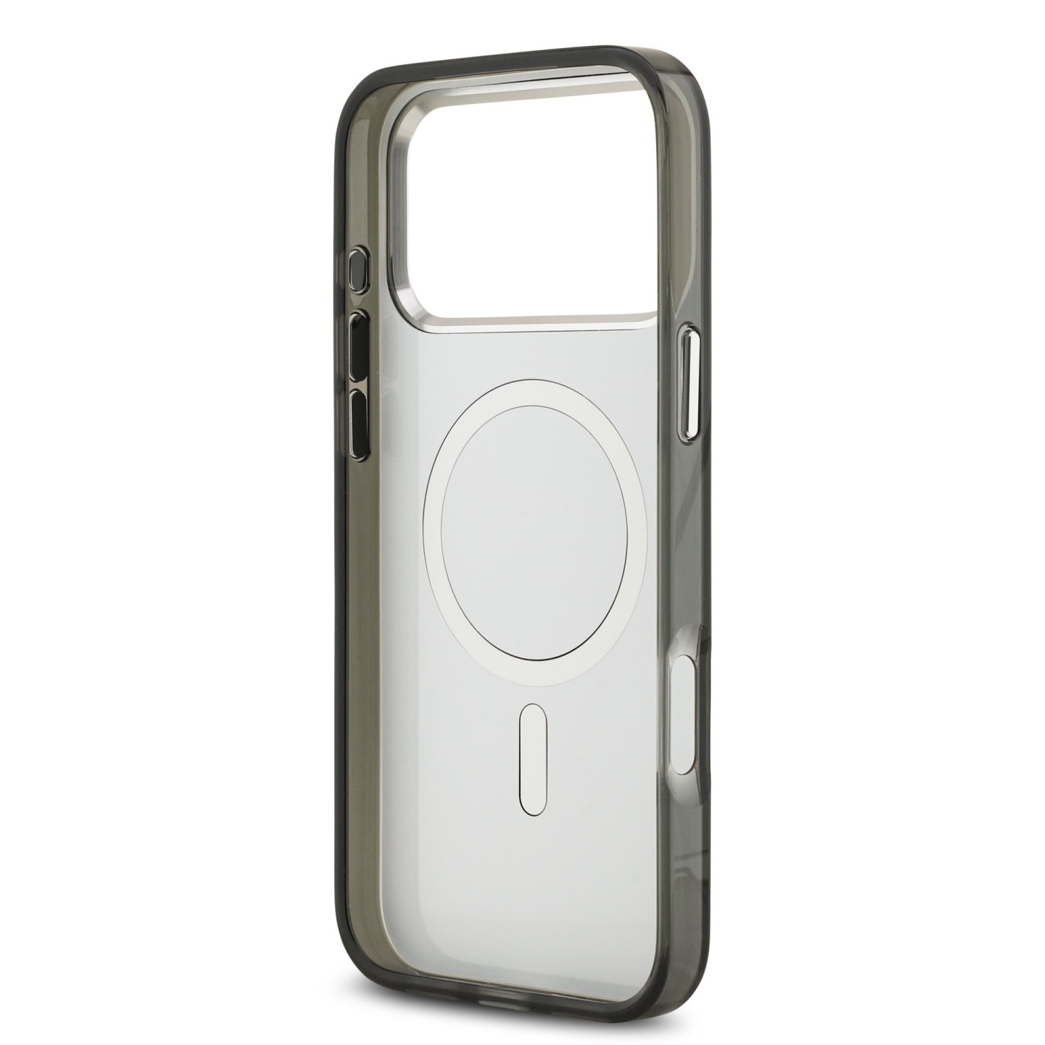 Karl Lagerfeld IML Aquarelle Karl and Choupette Zadní Kryt pro iPhone 17 Pro Max Black