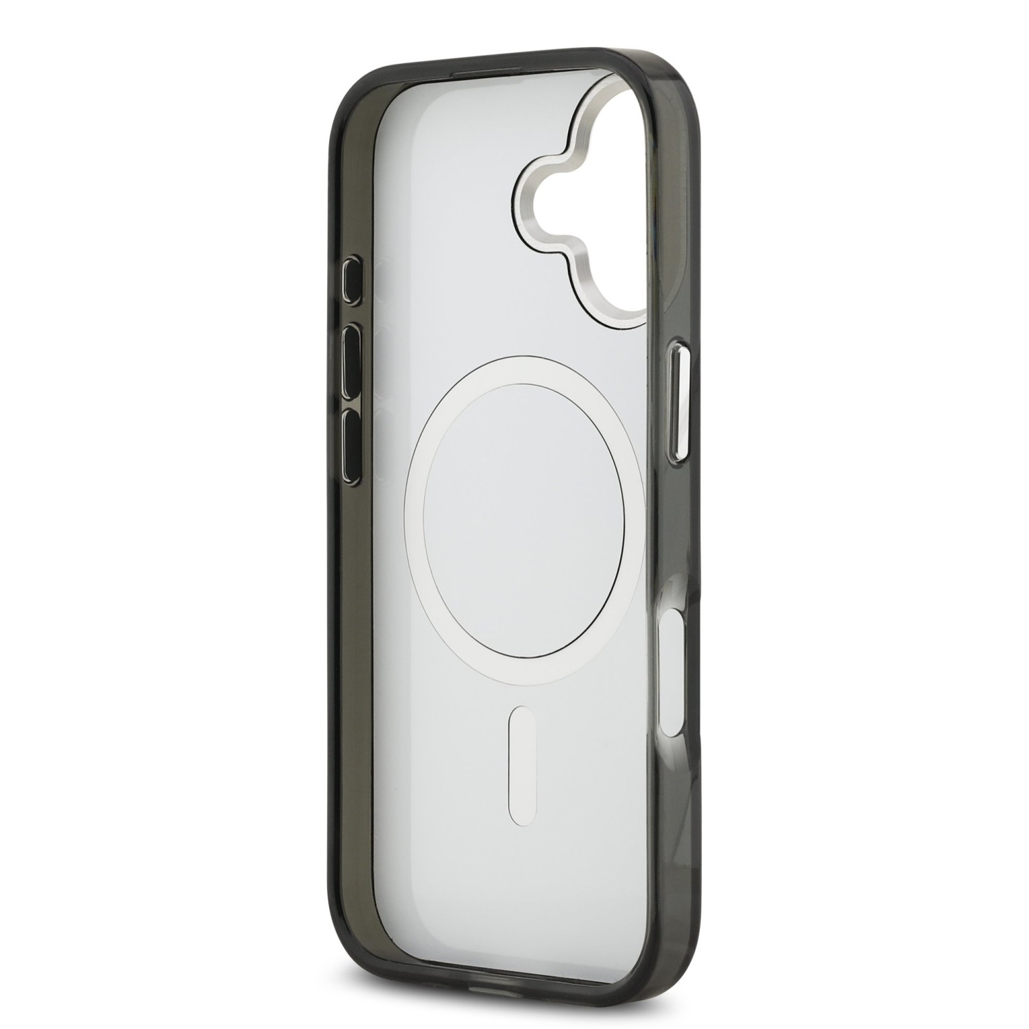 Karl Lagerfeld IML Aquarelle Karl and Choupette Zadní Kryt pro iPhone 17 Black