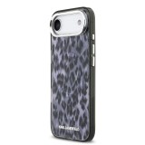 Karl Lagerfeld IML Leopard MagSafe Zadní Kryt pro iPhone Air Grey