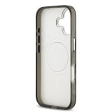 Karl Lagerfeld IML Leopard MagSafe Zadní Kryt pro iPhone 17 Grey