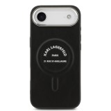 Karl Lagerfeld PU RSG Logo MagSafe Zadní Kryt pro iPhone Air Black