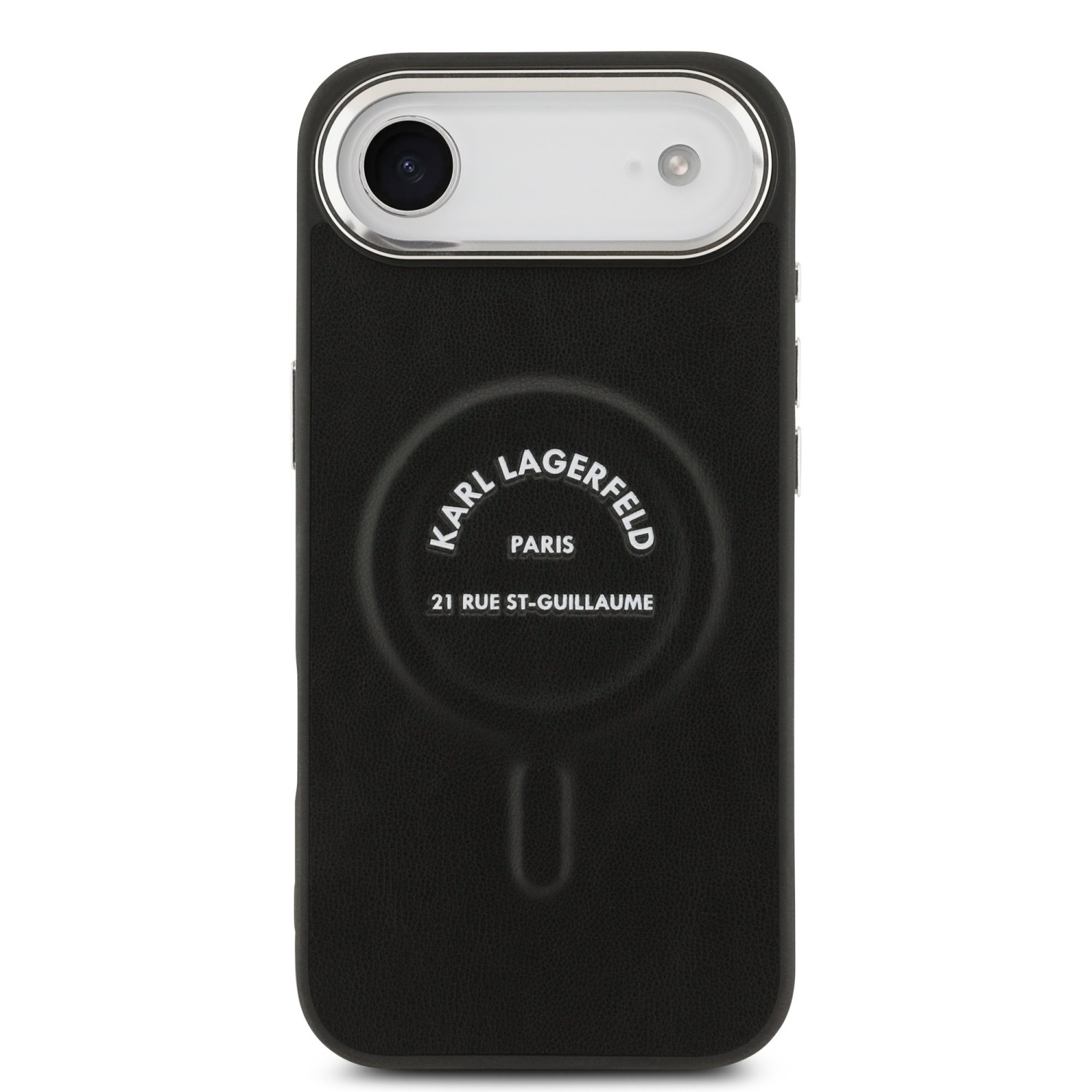 Karl Lagerfeld PU RSG Logo MagSafe Zadní Kryt pro iPhone Air Black