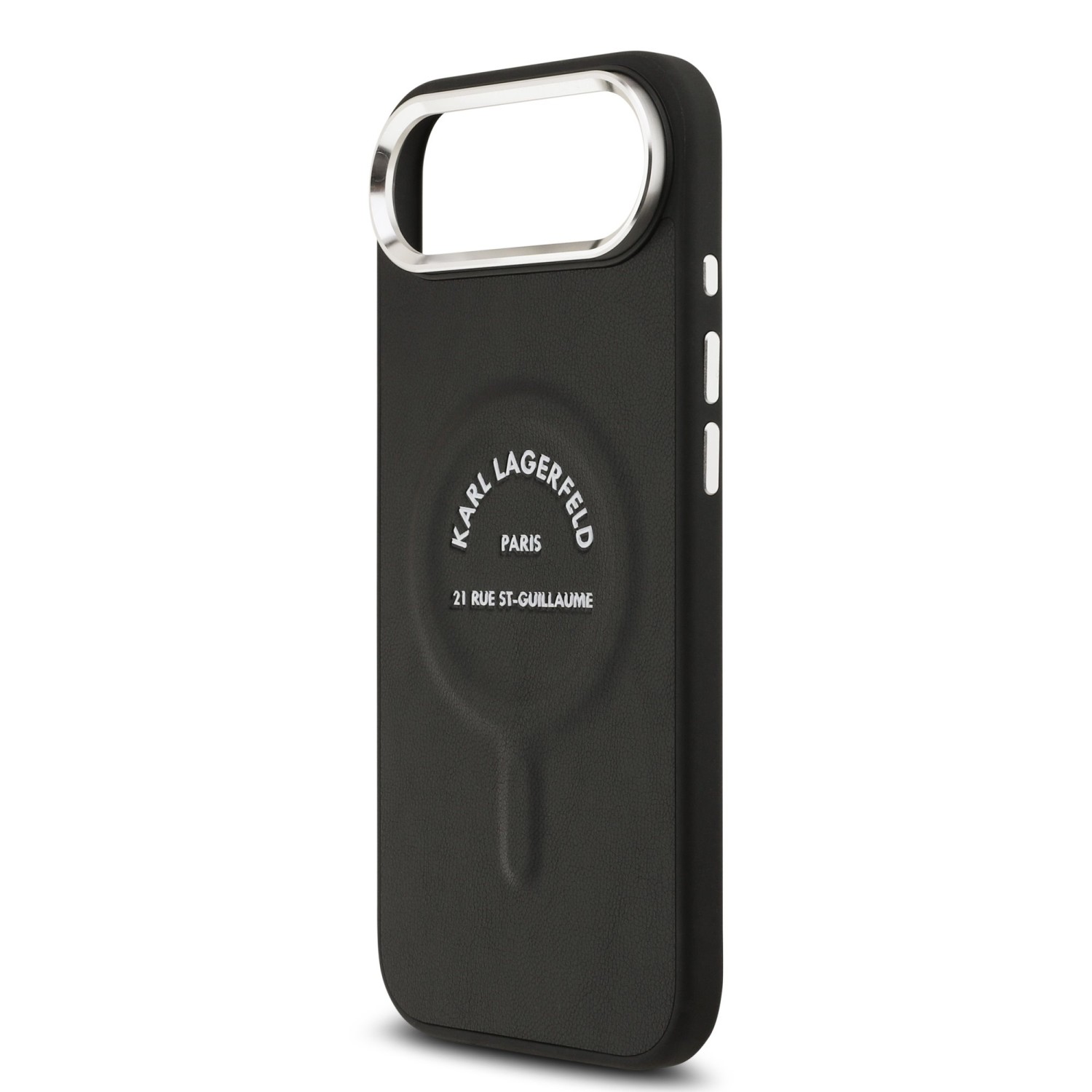 Karl Lagerfeld PU RSG Logo MagSafe Zadní Kryt pro iPhone Air Black