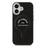 Karl Lagerfeld PU RSG Logo MagSafe Zadní Kryt pro iPhone 17 Black