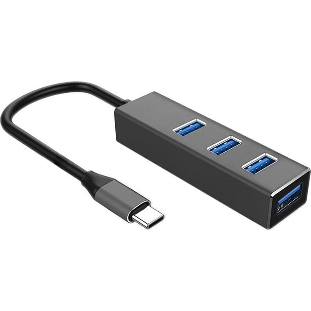 ART adapter USB-C HUB 4in1 USBC-USB3 černá