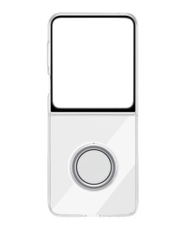 Kryt EF-XF73KKTE Samsung Starter Pack pro Galaxy Z Flip5, transparentní