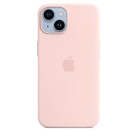 Zadní kryt Silicone Case with MagSafe s Apple iPhone 14, chalk pink