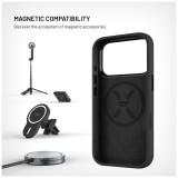 Zadní kryt FIXED MagFlow s podporou MagSafe pro Samsung Galaxy S26 Ultra, černý