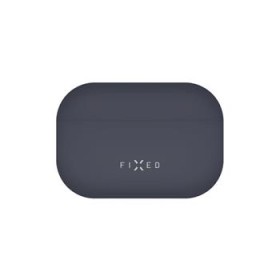 Ultratenké silikonové pouzdro FIXED Silky pro Apple AirPods Pro 3, modrá