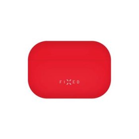 Ultratenké silikonové pouzdro FIXED Silky pro Apple AirPods Pro 3, červená