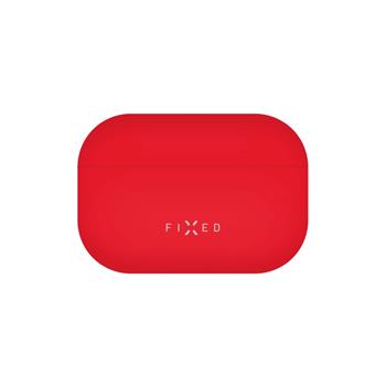Ultratenké silikonové pouzdro FIXED Silky pro Apple AirPods Pro 3, červená