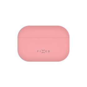 Ultratenké silikonové pouzdro FIXED Silky pro Apple AirPods Pro 3, růžová