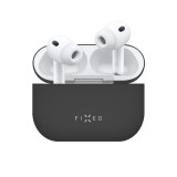 Ultratenké silikonové pouzdro FIXED Silky pro Apple AirPods Pro 3, černé