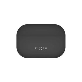 Ultratenké silikonové pouzdro FIXED Silky pro Apple AirPods Pro 3, černá