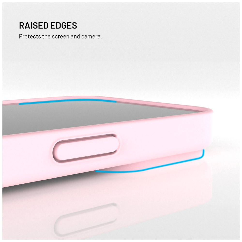 Zadní pogumovaný kryt FIXED Story pro Motorola Moto G86 5G/Power, růžový