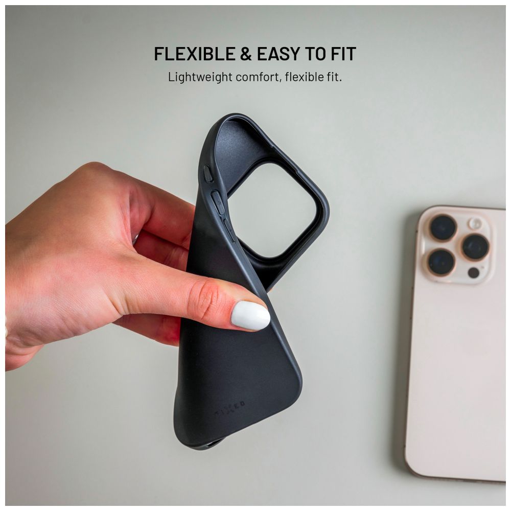 Zadní pogumovaný kryt FIXED Story pro Motorola Moto G86 5G/Power, černý