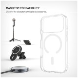 Zadní kryt FIXED MagPure s podporou MagSafe pro Samsung Galaxy A57 5G, čirý