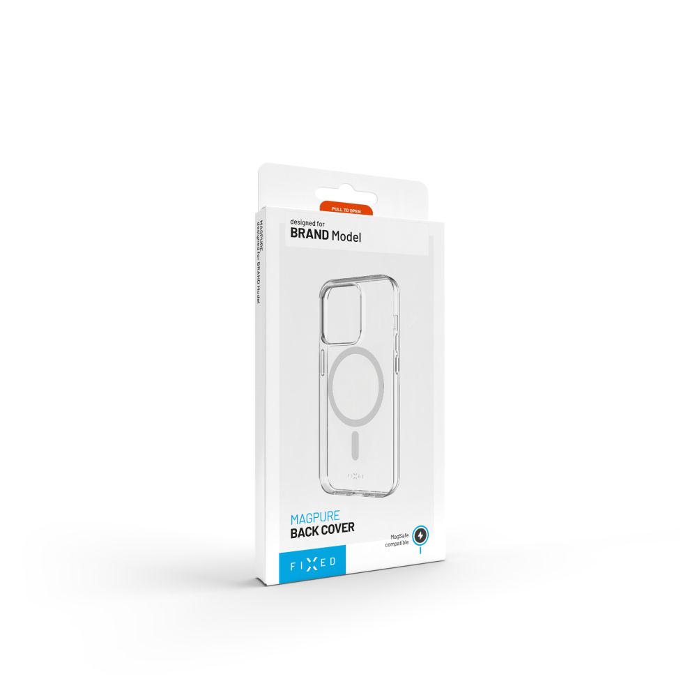 Zadní kryt FIXED MagPure s podporou MagSafe pro Samsung Galaxy A27 5G, čirý