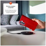 Pouzdro typu kniha FIXED Opus pro Samsung Galaxy A57 5G, červené