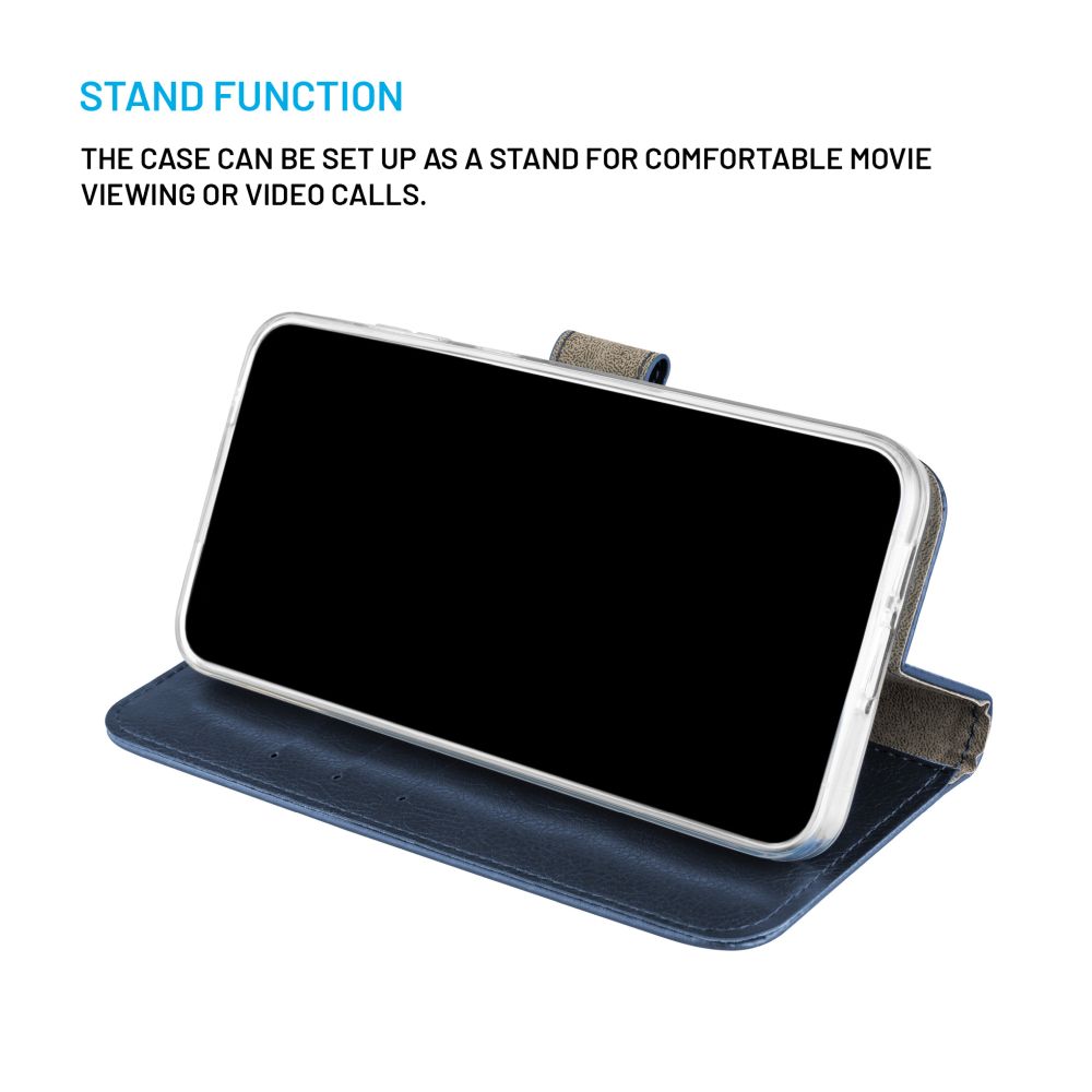 Pouzdro typu kniha FIXED Opus pro Samsung Galaxy A57 5G, modrá