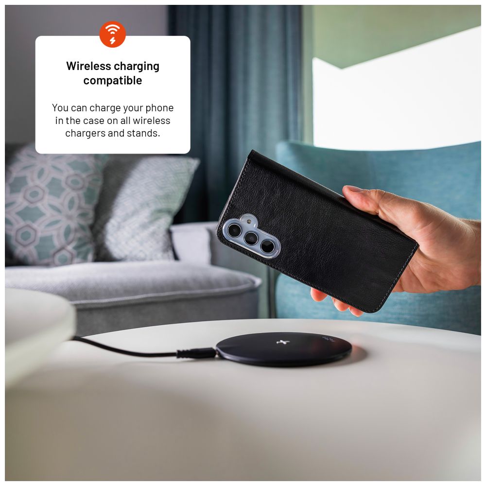 Pouzdro typu kniha FIXED Opus pro Motorola Moto G57 Power, černé