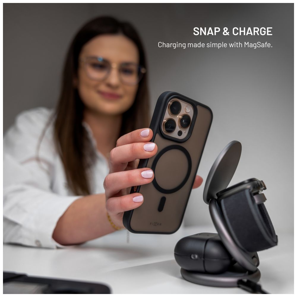 Zadní kryt FIXED MagMisty s podporou MagSafe pro Samsung Galaxy S26, černá