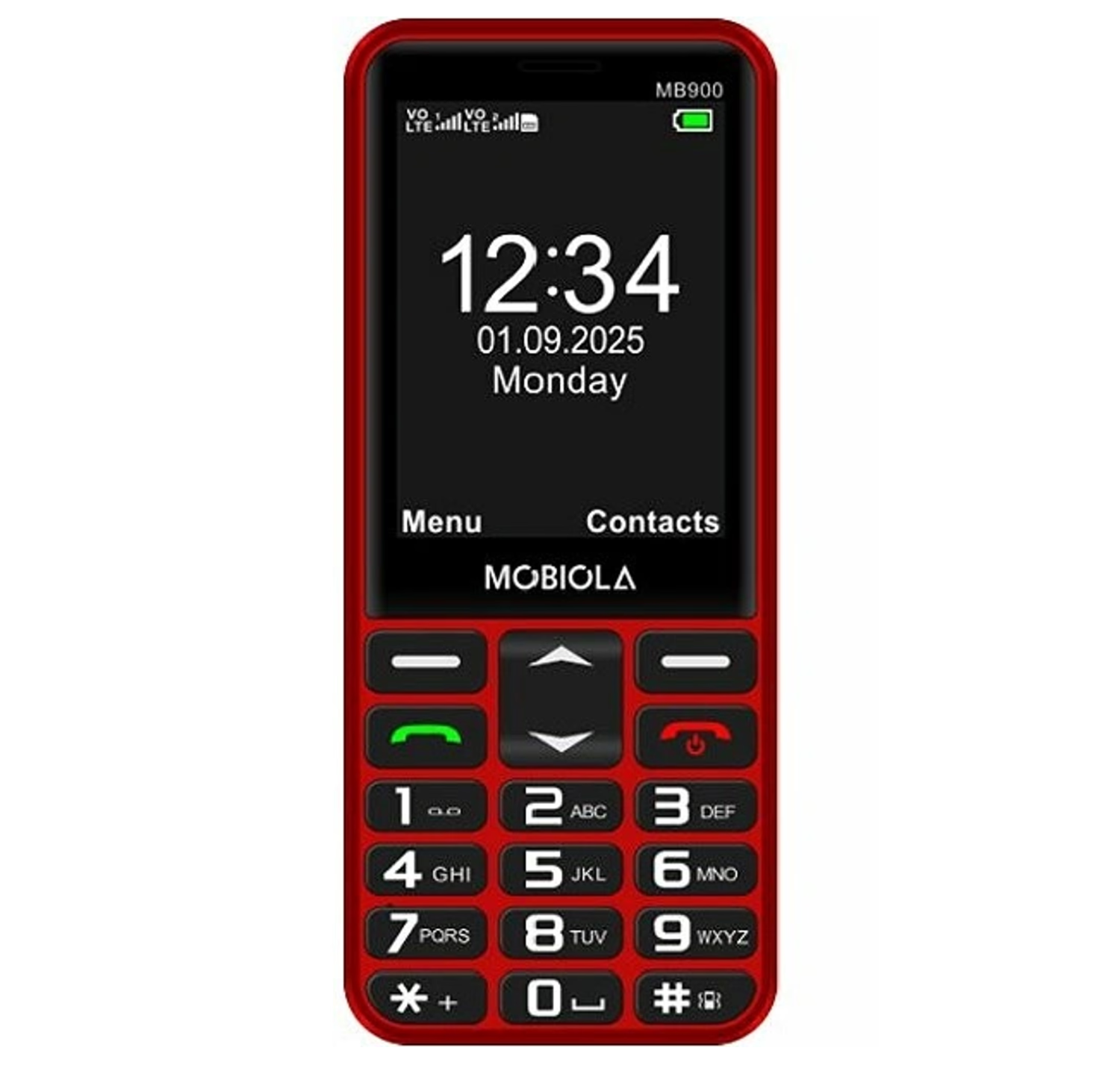 Mobiola MB900 červená