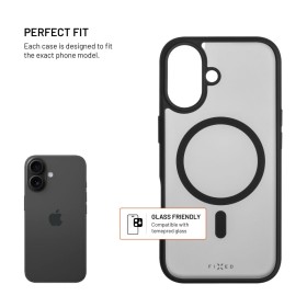 Zadní kryt FIXED MagMisty s podporou MagSafe pro Apple iPhone 17, černá
