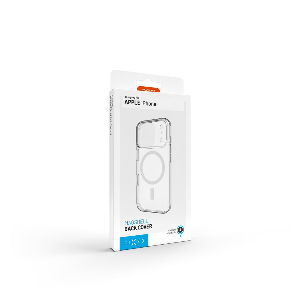 Zadní kryt FIXED MagShell s podporou MagSafe pro Samsung Galaxy S26+, čirá