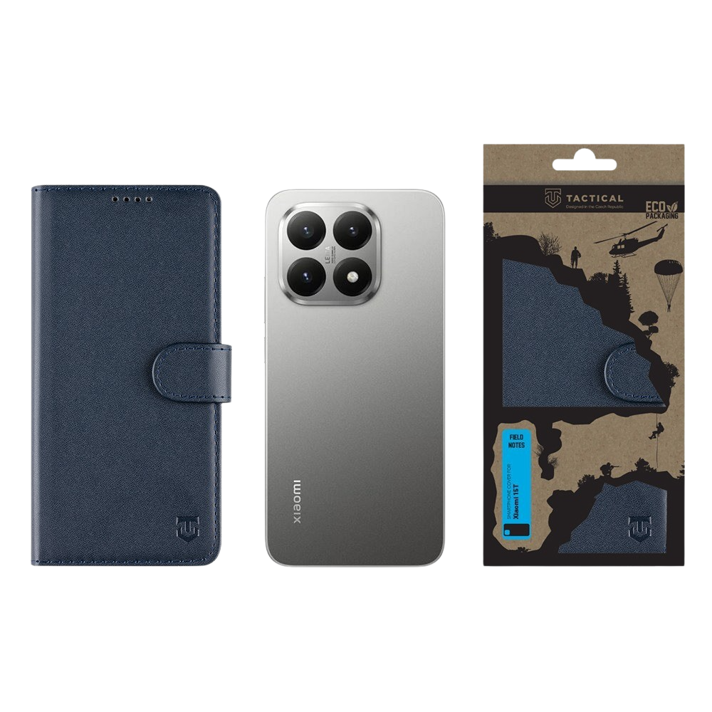 Tactical Field Notes pro Xiaomi 15T Blue