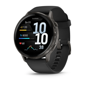 Garmin Venu 4 - 45 mm, Slate / Black