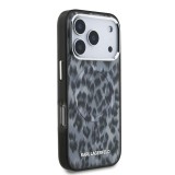 Karl Lagerfeld IML Leopard MagSafe Zadní Kryt pro iPhone 17 Pro Grey