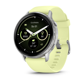Garmin Venu 4 - 45 mm, Silver / Citron