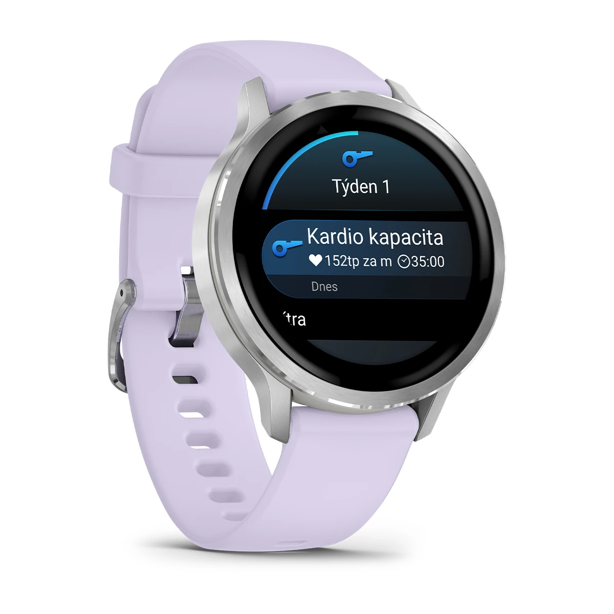 Garmin Venu 4 - 41 mm, Silver / Periwinkle