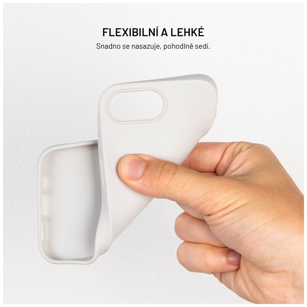 TPU gelový kryt FIXED ReStory pro Samsung Galaxy A56 5G, šedý