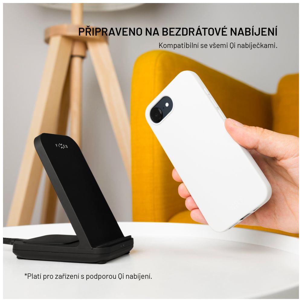 TPU gelový kryt FIXED ReStory pro Samsung Galaxy A56 5G, šedý