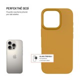 TPU gelový kryt FIXED ReStory pro Apple iPhone 16 Pro, zlatý