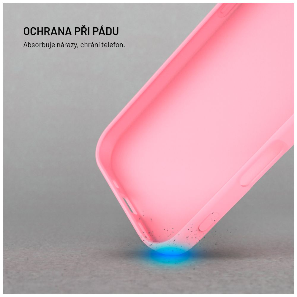 TPU gelový kryt FIXED ReStory pro Apple iPhone 16 Pro, růžový