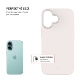 TPU gelový kryt FIXED ReStory pro Apple iPhone 16, šedý