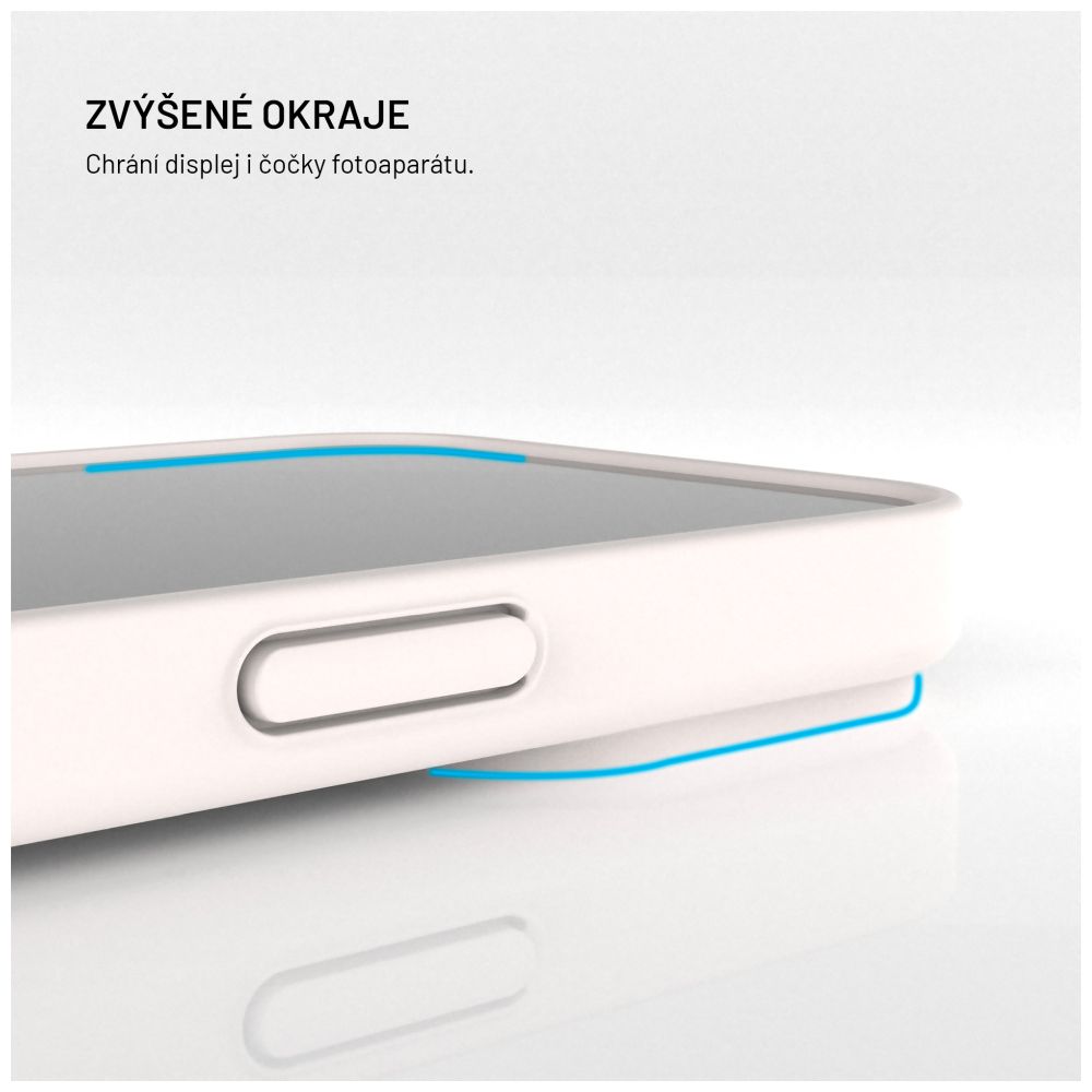 TPU gelový kryt FIXED ReStory pro Apple iPhone 16, šedý