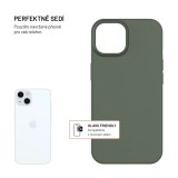TPU gelový kryt FIXED ReStory pro Apple iPhone 15, zelený