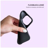 TPU gelový kryt FIXED ReStory pro Apple iPhone 17 Pro, černý