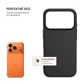 TPU gelový kryt FIXED ReStory pro Apple iPhone 17 Pro, černá