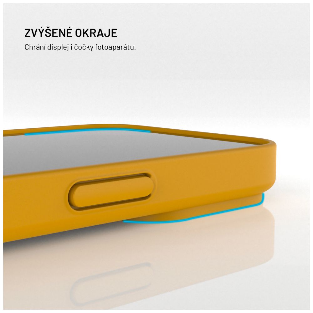 TPU gelový kryt FIXED ReStory pro Apple iPhone 13, zlatý