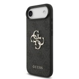 Guess PU 4G Metal Logo Zadní Kryt pro iPhone Air Grey