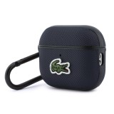 Lacoste Petit Pique Croc Logo Patch Pouzdro pro AirPods Pro 3 Blue