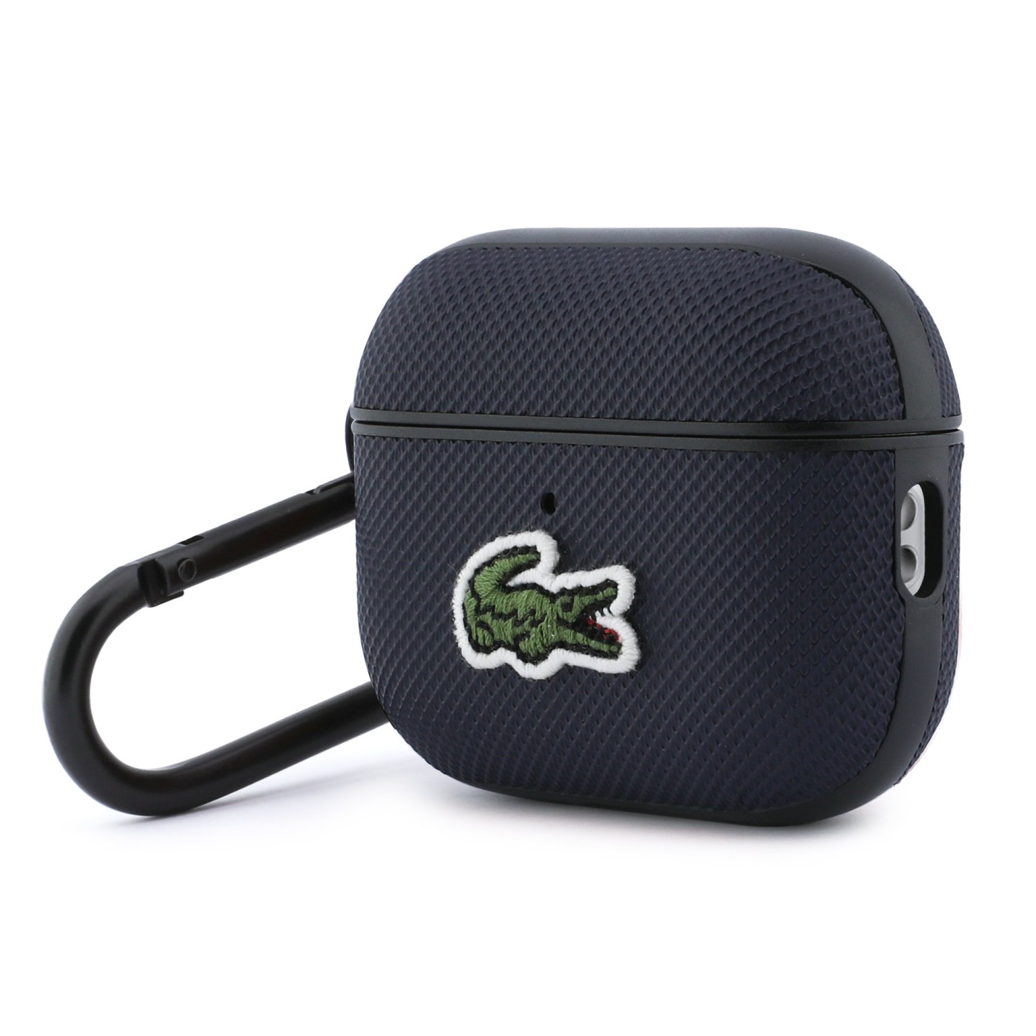 Lacoste Petit Pique Croc Logo Patch Pouzdro pro AirPods Pro 3 Blue