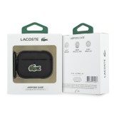 Lacoste Petit Pique Croc Logo Patch Pouzdro pro AirPods Pro 3 Black